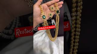 Realgold like premium goldmatt finish jewellery in wholesale price✅✅new today wholesale fashion [upl. by Nauqet876]