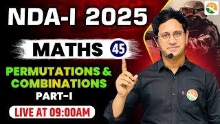 P amp C 01  Maths for NDA CDS 2025  NDA Maths 2025  Maths Classes for NDA  NDA 2024 [upl. by Rosanna]