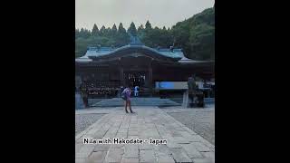 travel Hakodate  Temple 🚴🚴🚴japan hakodatetrip [upl. by Chafee]