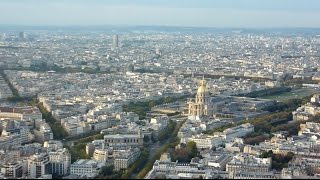 View from Tour Montparnasse Paris [upl. by Nyletak]