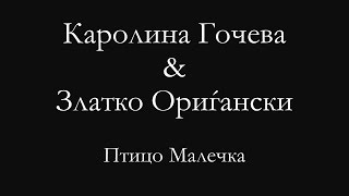 Karolina amp Origjanski  Ptico malecka  Tekst  Lyrics [upl. by Melisse293]