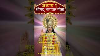 bhagavad gita। bhagavad gita chapter 1 mahabharat shorts viral youtubeshorts rajgyan23 [upl. by Aicatsan]