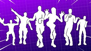 Best Fortnite Emotes TikTok Dances CrossBounce Smeeze Snapshot Swagger Swag Shuffle Zany [upl. by Talia]