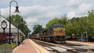 Railfanning CSX amp Amtrak on the RFampP in Ashland VA 5182023 amp 5192023 [upl. by Johnna]