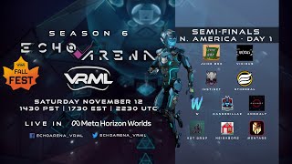 Echo Arena  Season 6 Championship  SemiFinals  NA Day 1  VRML [upl. by Anibas]