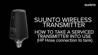 Suunto Wireless Transmitter How to take a serviced Wireless Transmitter into use HP Hose [upl. by Kozloski]