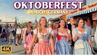 Oktoberfest Munich 2023 💃  Craziest Beer Festival Of Germany [upl. by Sueaddaht521]