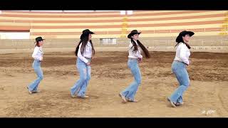 El Vaquero  Coreografía  Bailarinas Los Elegantes de Jerez [upl. by Kries]