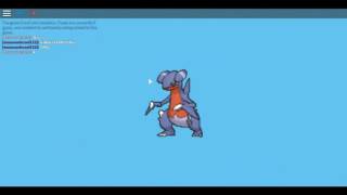 GIBLE IS EVOLVING WHAT  Pokemon Brick Bronze Gameplay [upl. by Annohsed]