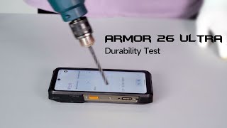 Ulefone Armor 26 Ultra ULTIMATE Durability Test [upl. by Rita]