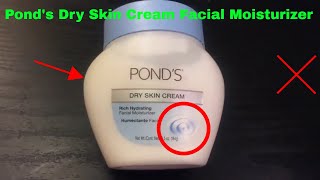 ✅ How To Use Ponds Dry Skin Cream Facial Moisturizer Review [upl. by Namaj137]