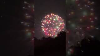 Höhen Brillantfeuerwerk beim Crailsheimer Fränkisches Volksfest 2024 [upl. by Palumbo]