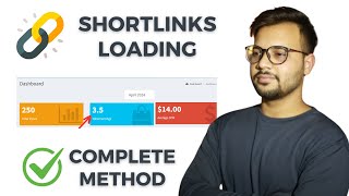 URL Shortener Trick 2024  Link Shortener Self Click Method  Short Link Loading Method [upl. by Latrena459]