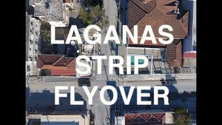 Zakynthos  Laganas Strip flyover  18 March 2018  The calm before the storm [upl. by Knudson]