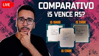 LIVE Finalmente i5 10400 i5 11400 i5 12400 VS Ryzen 5 [upl. by Noman834]