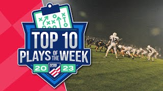 Week 15 Top 10 Football Plays 🏈 [upl. by Gisser]