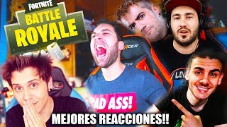 MI REACCIÓN AL MATAR A ELRUBIUS y A LA MUERTE DE LOLITO  FORTNITE Battle Royale [upl. by Niarfe]