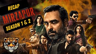 Mirzapur Recap Season 1 and 2  Full Story Explained  Everything you need to know before Season 3 [upl. by Conan]