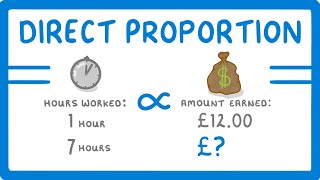 GCSE Maths  What Does Directly Proportional Mean 89 [upl. by Ttirb]