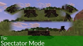 Tip Spectator Mode in Minecraft 18 [upl. by Jeroma]