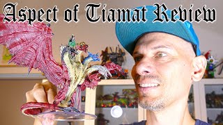 Aspect of Tiamat review  Wizkids prepainted miniature dnd wizkids [upl. by Natlus]