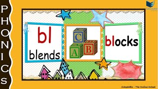 Bl BlendsBeginning Consonant Blends bl Word listLearn to Read bl Words [upl. by Ynelram]