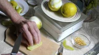 all about lemon zest and peel  from la Cucina di TerrESa [upl. by Miharba]