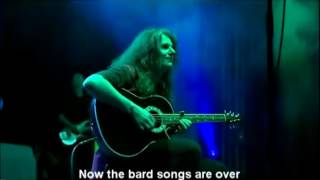 Blind Guardian  The Bards Song live with lyrics [upl. by Bolton638]