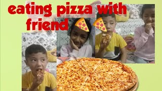 no no stanzin enjoy ll pizza 🍕 ll talking with his friend🥰 [upl. by Leviralc748]