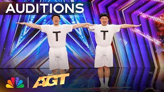 TT Brothers Will Make You SMILE  Auditions  AGT 2024 [upl. by Aibos]