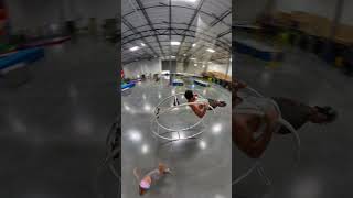 German Wheel  insta360 x4 shorts insta360x4 [upl. by Atalie]