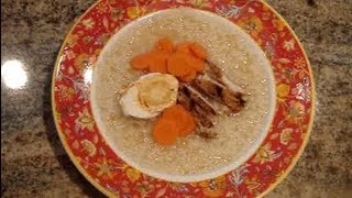 How to Make Congee  Chinese Rice Porridge [upl. by Alage803]