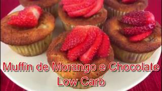 Muffin de Morango e Chocolate Low Carb [upl. by Notnad864]