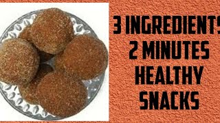 3 ingredients 2 Minutes1 healthy snack [upl. by Morena]