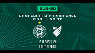 CORITIBA X ATHLETICO  FINAL PARANAENSE SUB 20 [upl. by Annabelle]