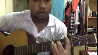 Ethu kari ravilum Bangalore days  Guitar tutorial [upl. by Aicaca]