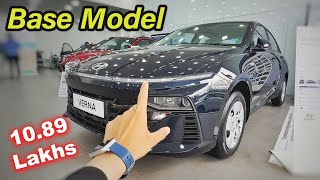 2023 Hyundai Verna EX Base Model Walkaround l Aayush ssm [upl. by Ailel]