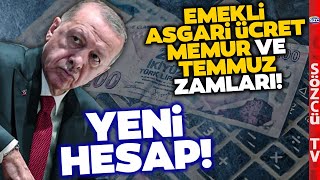 Asgari Ücrete Ara Zam Temmuz Memur ve Emekli Maaşına Zam  Uzman Ekonomist Hesapladı [upl. by Aiak]