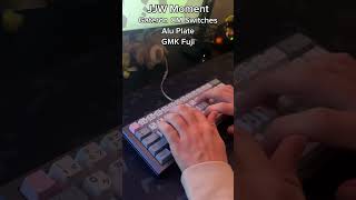 Moment Keyboard Sound Test shorts keyboard custom [upl. by Hatokad]