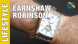 Thomas Earnshaw Robinson Automatic Watch  Watches Up Close and Personal [upl. by Nnylylloh]