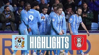 Coventry City v Rotherham United  Match Highlights 🎞️ [upl. by Merl99]