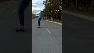 longboard carving through the city shorts longboard [upl. by Jedd]