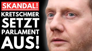 💥EILMELDUNG AfD KLAGT GEGEN KRETSCHMER SACHEN SKANDAL ESKALIERT💥 [upl. by Lanor]