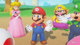 First Time Playing Super Mario Party Minigames [upl. by Goodhen321]