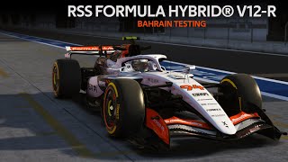 RSS Formula Hybrid® V12R  Bahrain testing [upl. by Yeldar613]