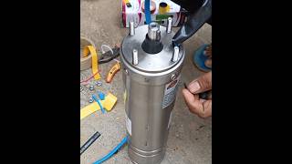 Oil Field Motor Pump Installation  submersiblepump  shortsfeed  waterpump [upl. by Hilarius]