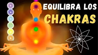 Meditación Guiada Chakras para desbloquear y alinear los 7 chakras  JavierMa [upl. by Amora703]