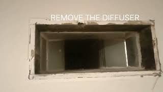 HOW TO CLEAN AC DUCT [upl. by Radke86]