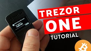 How to Set Up a Trezor One Tutorial [upl. by Deborath]