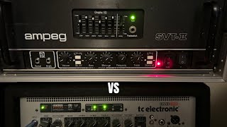 Which Amp Sounds Better To You The SVT 2 vs BG500 [upl. by Alaet]